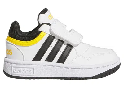 Pre-owned Adidas Originals Hoops Sneakers In Cloud White/core Black