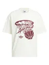 Adidas Originals Hot Shot T-shirt In White