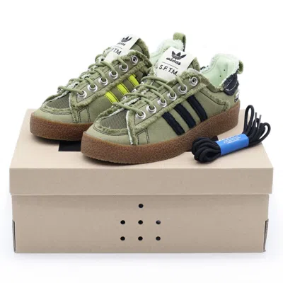 Pre-owned Adidas Originals Id4792 Song For The Mute  Campus 80s Focus Olive Core (men's)