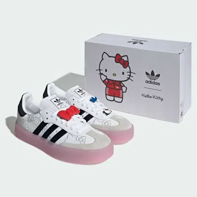 Pre-owned Adidas Originals Ig4450 Hello Kitty  Sambae Footwear White Core Black (women's)