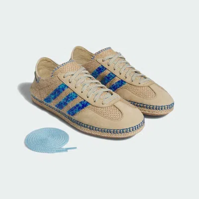 Pre-owned Adidas Originals Ih3641 Clot  Gazelle By Edison Chen Linen Khaki (men's) In Beige