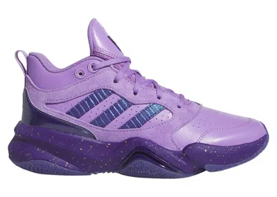 Pre-owned Adidas Originals Impact Flx Ii Patrick Mahomes Throw A Good Time Sneakers In Violet Fusion/team College Purple/gold M
