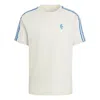 Adidas Originals Indigo Herz Fur T-shirt 'aluminium' In White