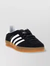 Adidas Originals Gazelle Sneakers With Rubber Sole And Contrasting Heel In Black