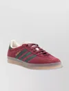 Adidas Originals Indoor Suede Sneaker Gazelle Translucent Rubber In Red