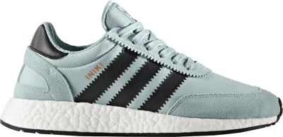Pre-owned Adidas Originals Iniki Runner (women's) Sneakers In Tactile Green/core Black/footwear White In Multi