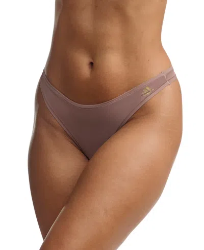 Adidas Originals Intimates Women's Body Fit Thong Underwear 4a0032 In Wonder Oxi