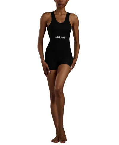 Adidas Originals Intimates Women's Seamless Modern Flex Bodysuit 4a0004 In Black