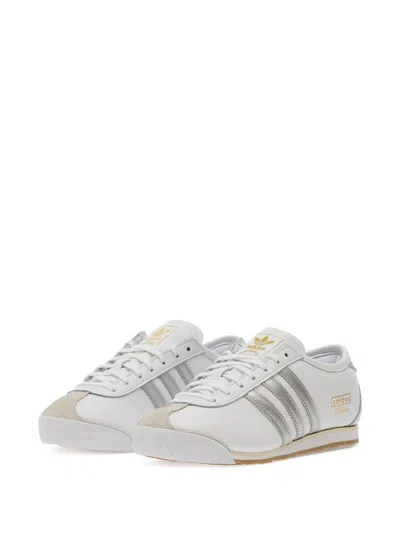 Adidas Originals Italia 70s Leather Silver-stripe Sneakers In Multi