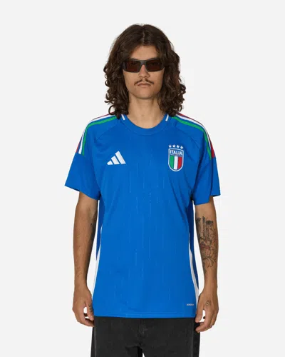Adidas Originals Italy 24 Home Jersey In Blue