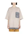 Adidas Originals Item O-neck Short-sleeved T-shirt In Nude