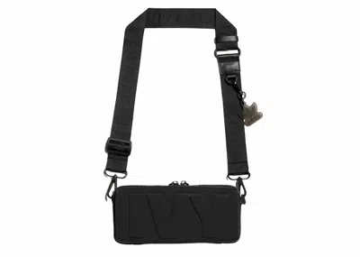 Pre-owned Adidas Originals Ivy Park 3d Crossbody Bag In Black