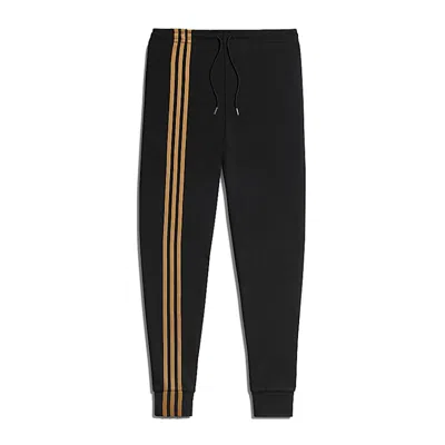 Pre-owned Adidas Originals Ivy Park 3stripes Jogger Pants (gender Neutral) In Black/mesa