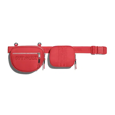 Pre-owned Adidas Originals Ivy Park Belt Bag In Real Coral