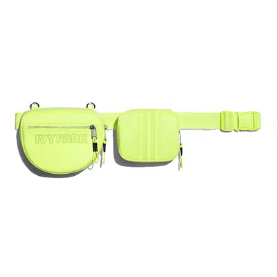 Pre-owned Adidas Originals Ivy Park Belt Bag In Yellow Tint