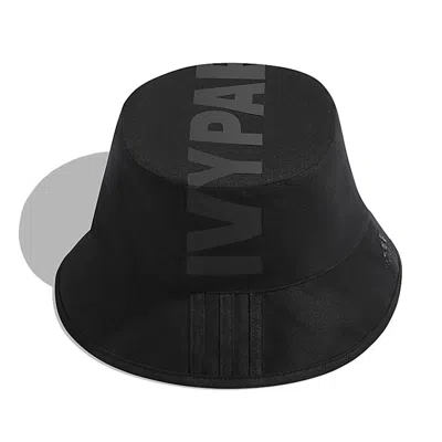 Pre-owned Adidas Originals Ivy Park Bucket Hat In Black