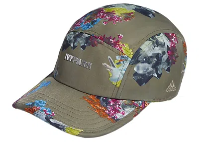 Pre-owned Adidas Originals Ivy Park Fivepanel Hat In Medium Dark Khaki