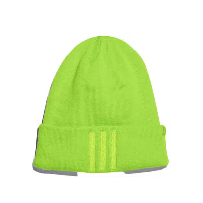 Pre-owned Adidas Originals Ivy Park Halls Of Ivy Beanie In Solar Green