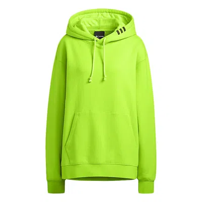 Pre-owned Adidas Originals Ivy Park Halls Of Ivy French Terry Hoodie (all Gender) In Semi Solar Slime