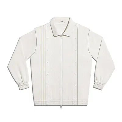 Pre-owned Adidas Originals Ivy Park Monogram Track Jacket (all Gender) In Core White
