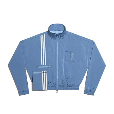 Pre-owned Adidas Originals Ivy Park Nylon Track Jacket (all Gender) In Light Blue