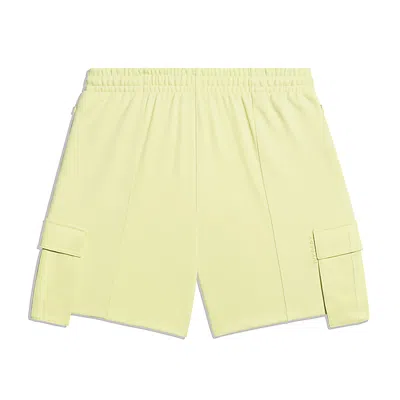 Pre-owned Adidas Originals Ivy Park Shorts (gender Neutral) In Yellow Tint
