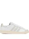 Adidas Originals Jabbar Lo Leather Sneakers In White