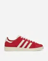 Adidas Originals Campus 80s Leather-trimmed Suede Sneakers In Red
