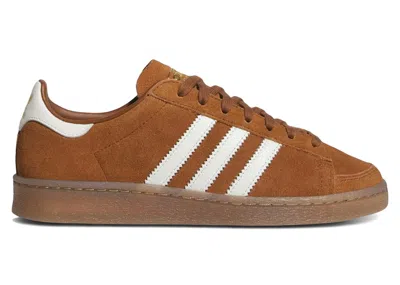 Pre-owned Adidas Originals Jabbar Low (women's) Sneakers In Wild Brown/off White/gum
