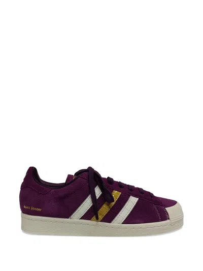 Pre-owned Adidas Originals Jabbar Low-top Sneakers In Purple