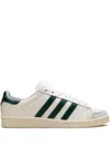 Adidas Originals Jabbar "off White/dark Green/cream White" Sneakers In Animal Print