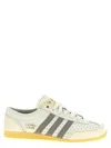 Adidas Originals Japan Decon W Perforated Suede-trimmed Leather Sneakers In White