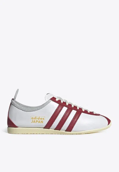 Adidas Originals Japan Leather Low-top Sneakers In White