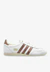 Adidas Originals Womens White Preloved Brown Cre Japan Leather Low-top Trainers In White