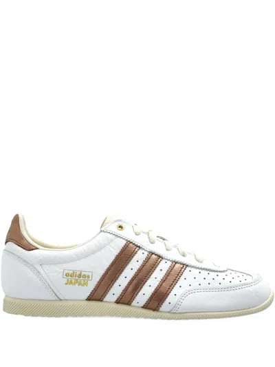 Adidas Originals Japan Leather Sneakers In White