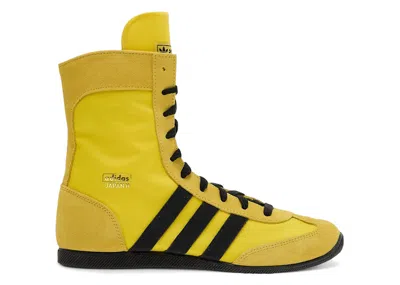 Pre-owned Adidas Originals Japan Mid Black (women's) Sneakers In Yellow/core Black/gold Metallic In Multi