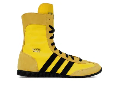 Pre-owned Adidas Originals Japan Mid Black (women's) Sneakers In Yellow/core Black/gold Metallic In Multi