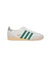 Adidas Originals Womens Offwhite Collegiate Gree Japan Leather Low-top Trainers