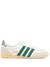 Adidas Originals Womens Offwhite Collegiate Gree Japan Leather Low-top Trainers In Neutrals