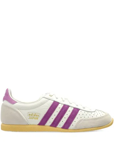 Adidas Originals Japan Stripe Sneakers In White