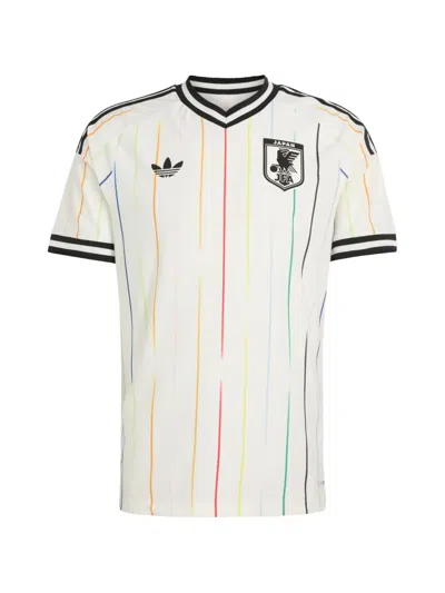 Adidas Originals Japan Striped T-shirt In White
