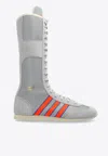Adidas Originals Japan Vh Webbing And Suede-trimmed Reflective Nylon Sneakers In Gray