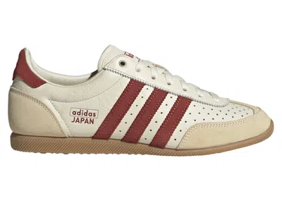 Pre-owned Adidas Originals Japan (women's) Sneakers In Cream White/preloved Ruby/warm Vanilla