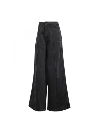 Adidas Originals Jeans Woman Adidas It7271 In Black