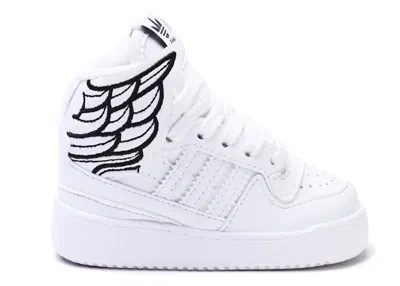 Pre-owned Adidas Originals Js Wings 4.0 White Black (infant) Sneakers In Footwear White/core Black
