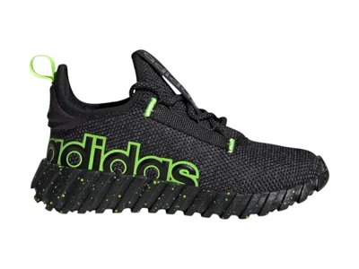 Pre-owned Adidas Originals Kaptir 3.0 Sneakers In Core Black/iron Metallic/lucid Lemon In Multi