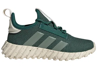 Pre-owned Adidas Originals Kaptir Flow Sneakers In Collegiate Green/silver Green/wonder White