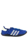 Adidas Originals Adidas By Wales Bonner Sneaker Wb Karintha Lo Satin Cream White/blue In Animal Print