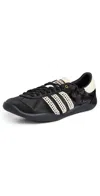 Adidas Originals X Wales Bonner Karintha Lo Satin Sneakers In Black