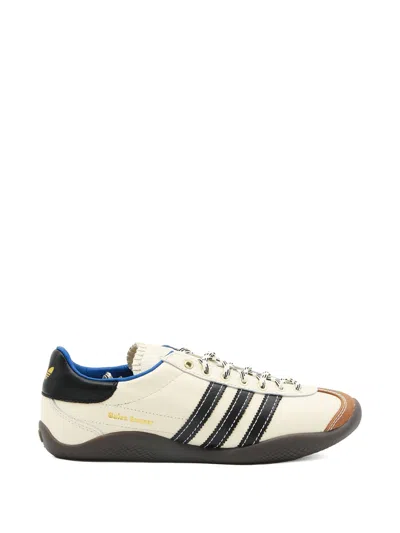 Adidas Originals Adidas By Wales Bonner Luxury Leather Sneakers For Men In Neutral